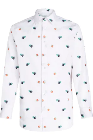 Etro Graphic-print cotton shirt