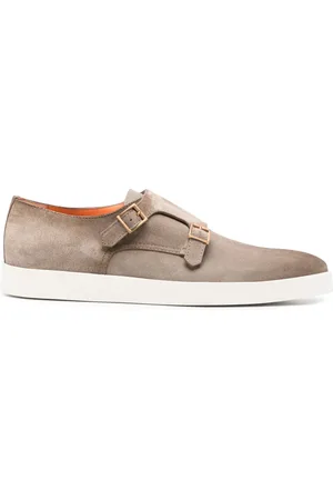 santoni Rubber-sole monk shoes