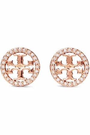 Tory Burch Miller pavé stud earrings