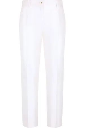 Dolce & Gabbana Silk tailored trousers