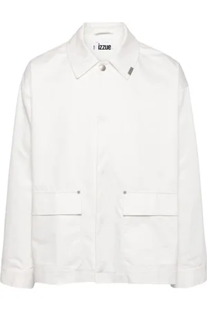 Izzue Photography-print gabardine shirt jacket