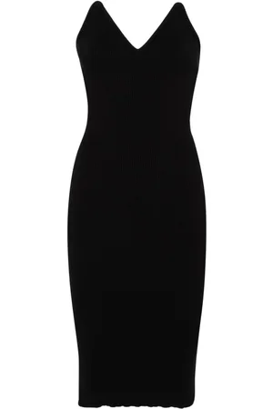 COPERNI Ribbed-knit bustier dress