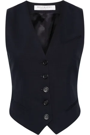 Serafini Interlock-weave waistcoat