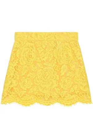 Dolce & Gabbana A-line Chantilly-lace skirt