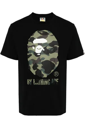 A Bathing Ape Camo Big Ape-print T-shirt