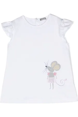 Il gufo Graphic-print cotton T-shirt