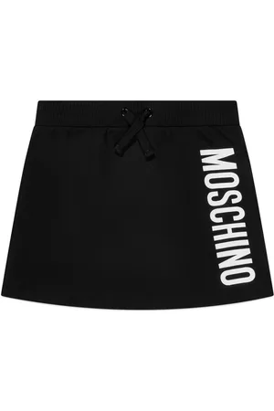 Moschino Logo-print A-line miniskirt