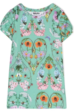 Molo Botanical-print organic cotton T-shirt