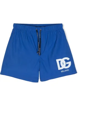 Dolce & Gabbana Logo-print swim shorts
