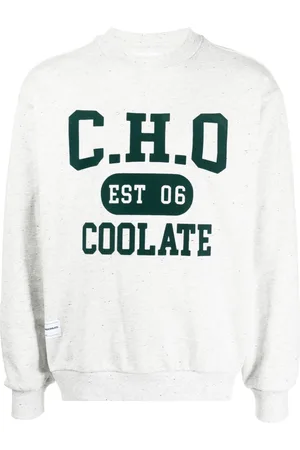 Chocoolate Logo-print cotton sweatshirt