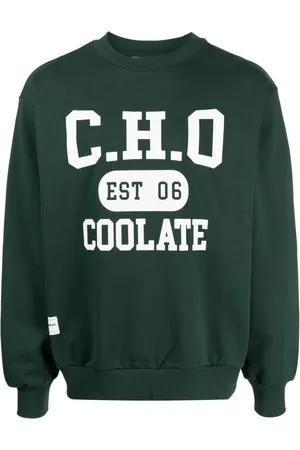 Chocoolate Logo-print cotton sweatshirt