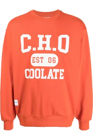 Chocoolate Logo-print cotton sweatshirt