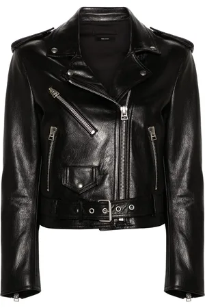 Tom Ford Zip-up leather biker jacket