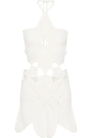 Cult Gaia Floreana panelled knit dress