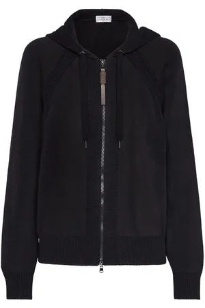 Brunello Cucinelli Zip-up hooded cardigan