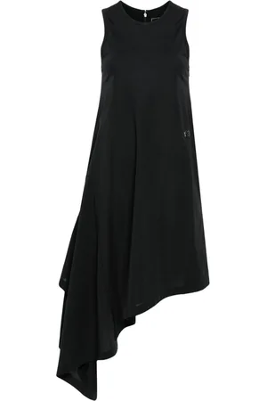 Y-3 Draped asymmetric dress