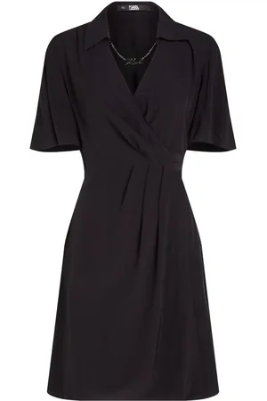Karl Lagerfeld Signature wrap dress