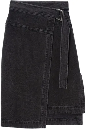 3.1 Phillip Lim Denim wrap skirt