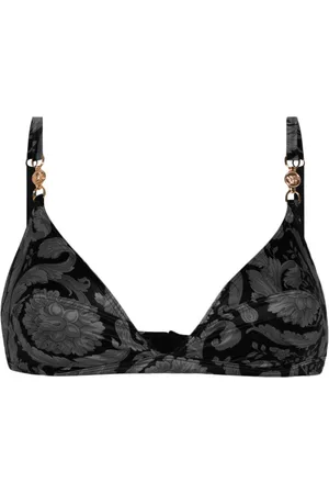 VERSACE Barocco-print Medusa-motif bra