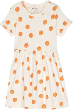 Mini Rodini Basketball organic cotton dress