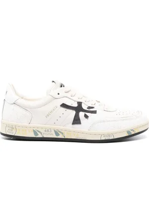 Premiata Clay low-top leather sneakers