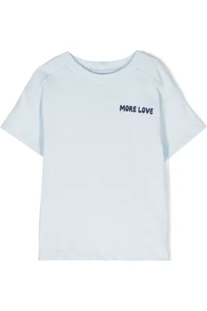 Molo More Love-print cotton T-shirt