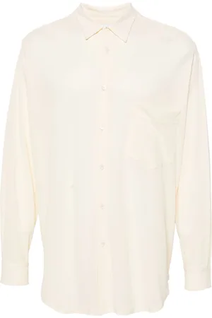 MAGLIANO Intimo log-sleeve ribbed shirt