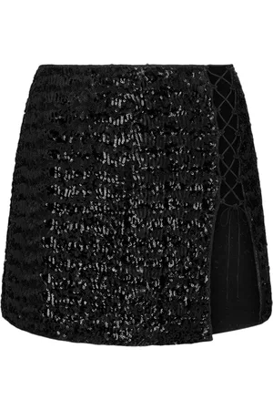 Oseree Paillette-embellished miniskirt