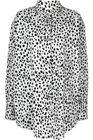Moschino Dalmatian-print shirt jacket