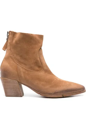 Moma Suede panelled ankle boots