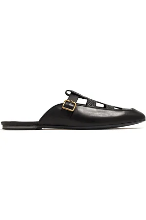 Neil Barrett Cut-out leather mules