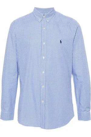 Ralph Lauren Gingham-check long-sleeve shirt