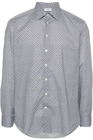 Etro Graphic-print cotton shirt