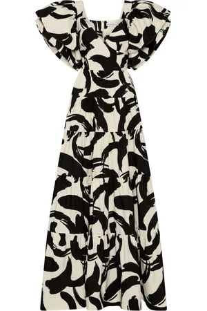 Rebecca Vallance Pompidou printed maxi dress