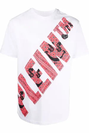 Philipp Plein Graffiti-print round neck T-shirt