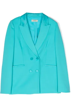 Twin-Set Peak-lapels double-breasted blazer