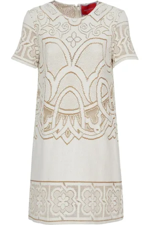La DoubleJ Lacey cotton-blend T-shirt minidress