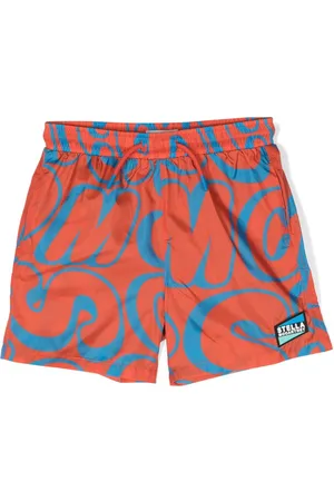 Stella McCartney Graphic-print swim shorts