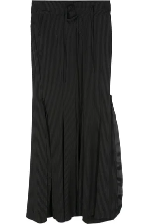 OTTOLINGER Mermaid pinstripe maxi skirt