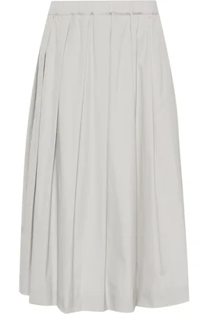 Fabiana Filippi Pleat-detail skirt