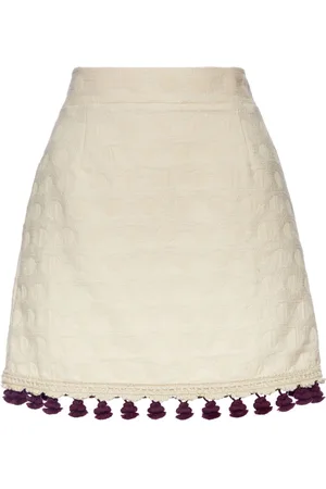 La DoubleJ Baia jacquard mini skirt