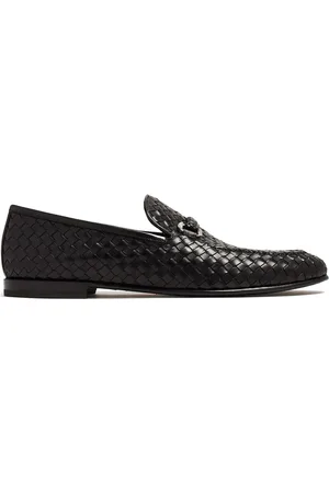 Neil Barrett Woven leather loafers
