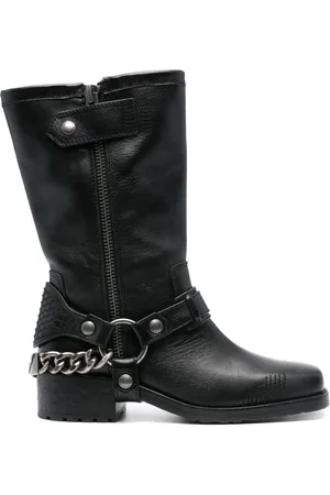 Zadig & Voltaire Igata leather biker boots