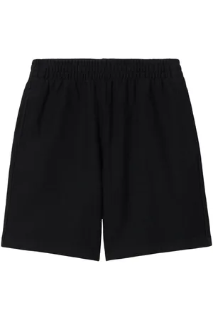 Burberry Logo-appliqué cotton shorts