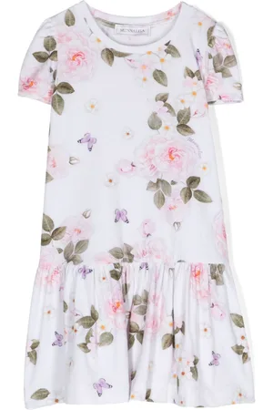 MONNALISA Floral-print casual dress