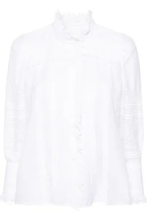 Zadig & Voltaire Trevy pintuck-detailing shirt
