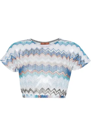 Missoni Zigzag crop top