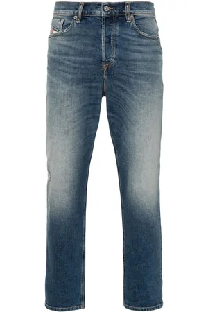 Diesel 2005 D-Fining mid-rise tapered-leg jeans