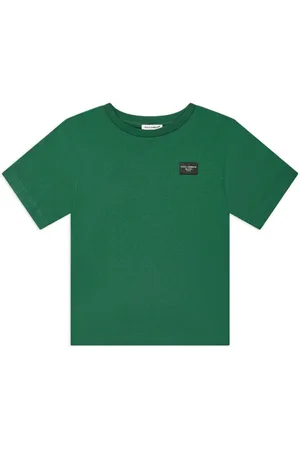 Dolce & Gabbana Logo-patch cotton T-shirt