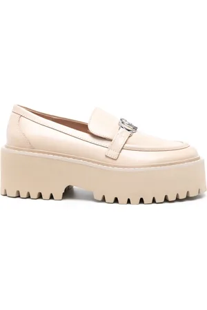 Liu Jo Forty 01 leather loafers
